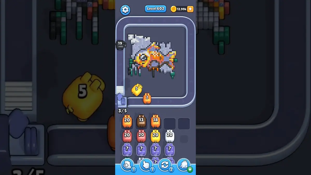 Pixel Flow Level 602 board preview