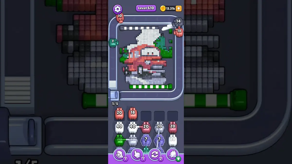 Pixel Flow Level 610 board preview