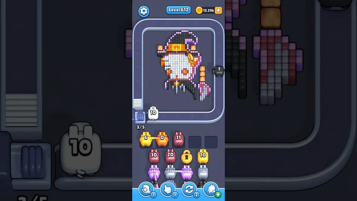 Pixel Flow Level 612 board preview