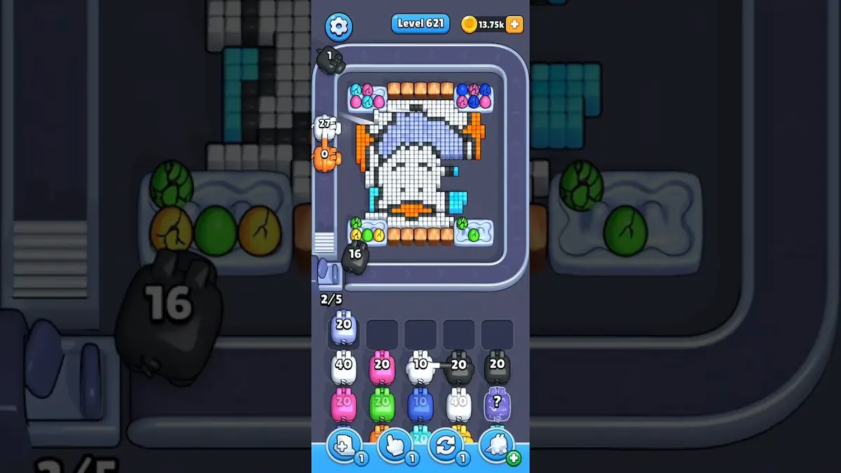 Pixel Flow Level 621 board preview