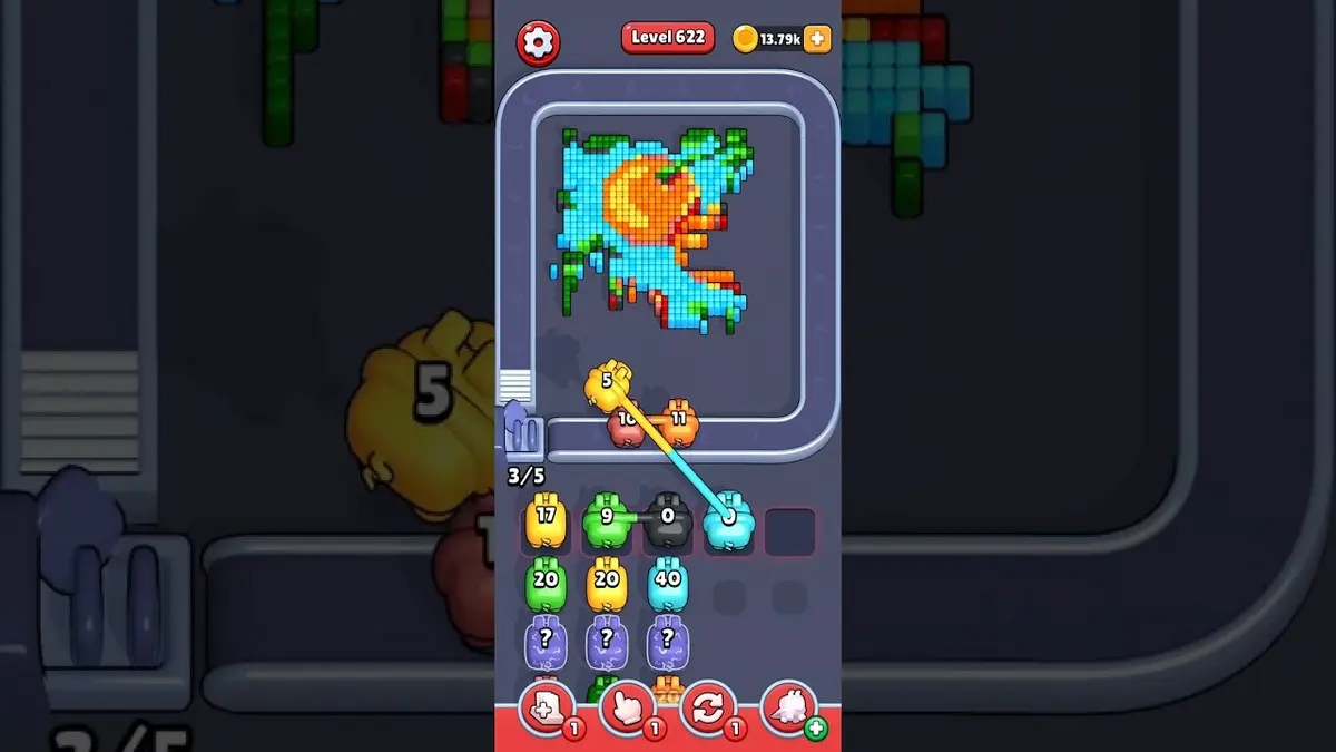 Pixel Flow Level 622 board preview