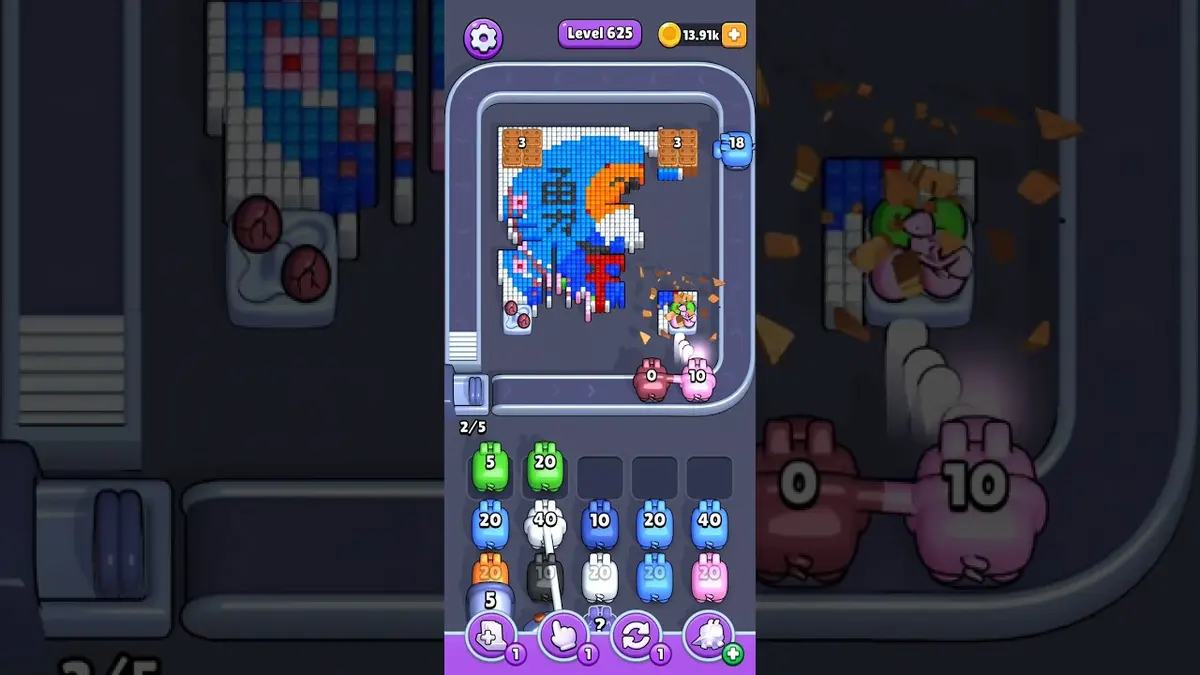Pixel Flow Level 625 preview