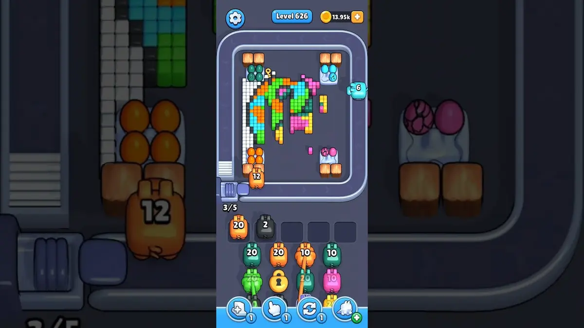 Pixel Flow Level 626 board preview