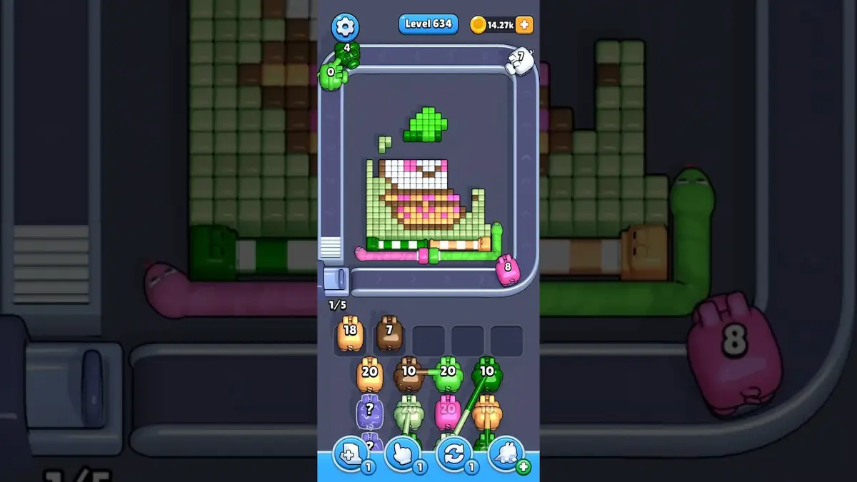 Pixel Flow Level 634 board preview