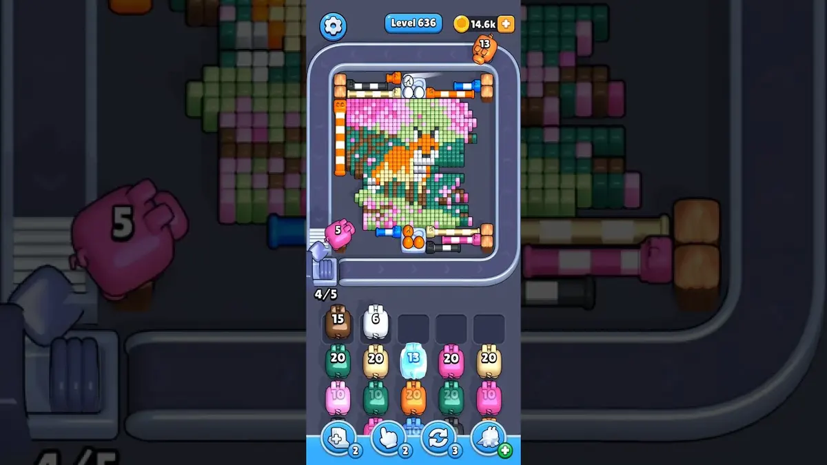 Pixel Flow Level 636 board preview