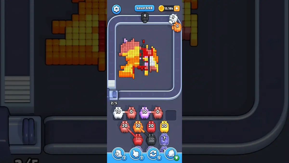 Pixel Flow Level 648 board preview