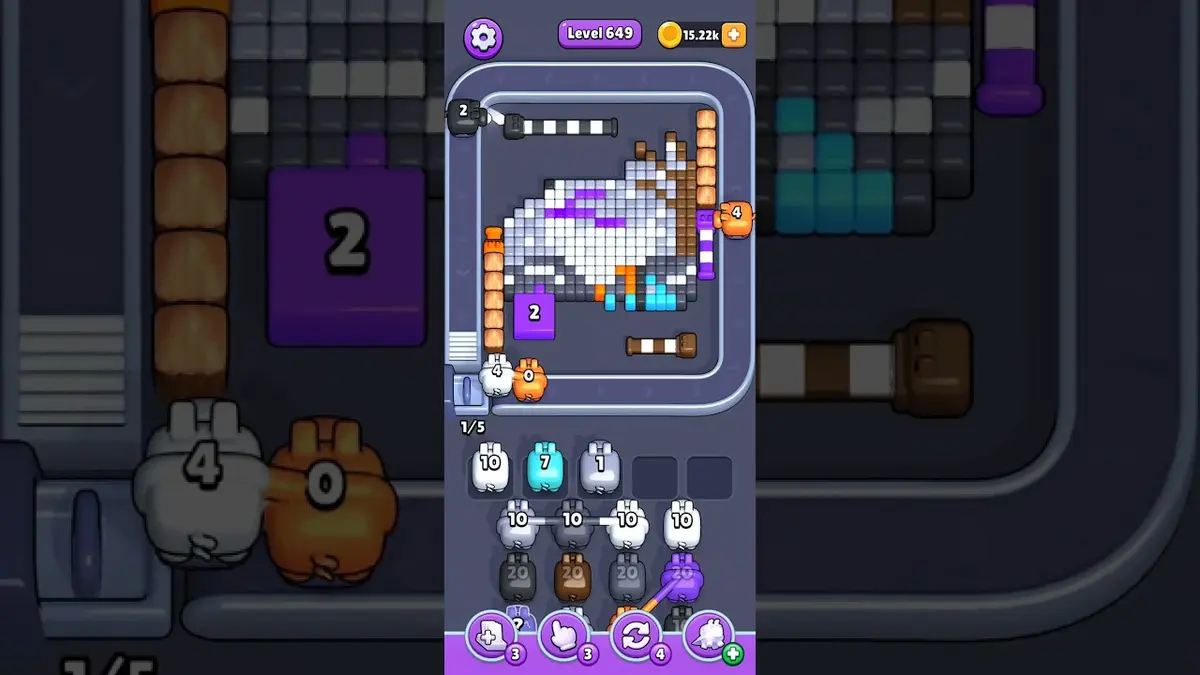 Pixel Flow Level 649 board preview