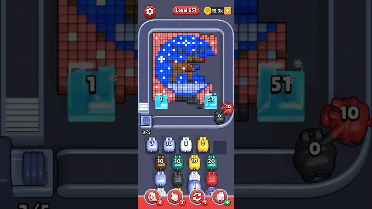 Pixel Flow Level 651 board preview