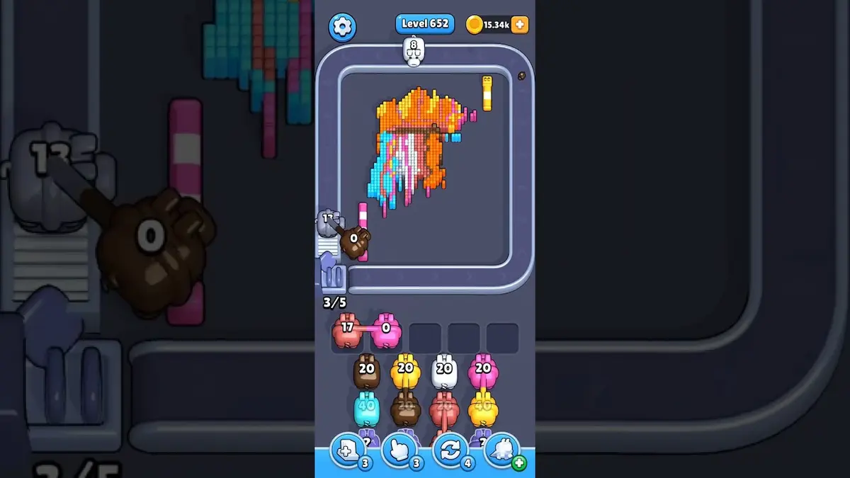 Pixel Flow Level 652 board preview