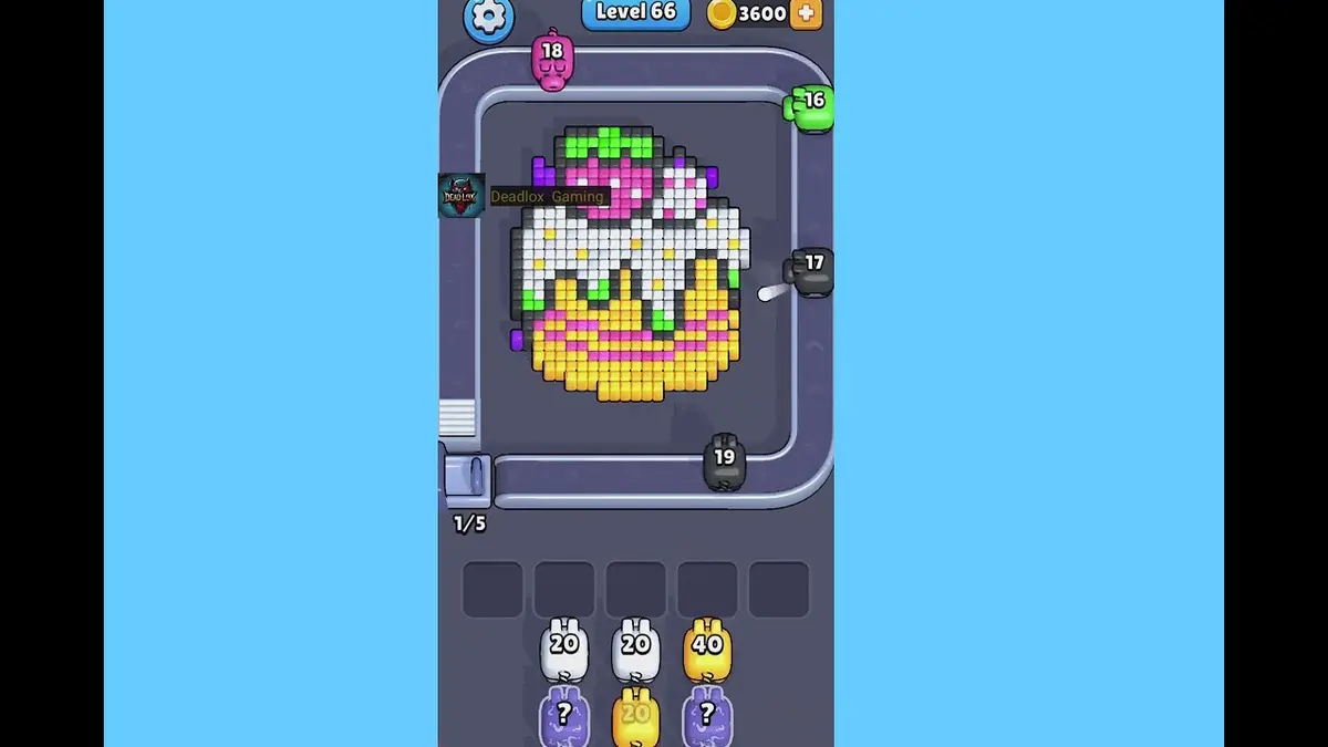 Pixel Flow Level 66 board preview