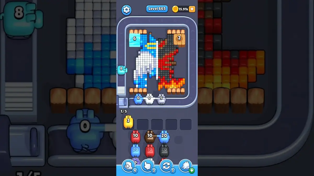 Pixel Flow Level 665 board preview
