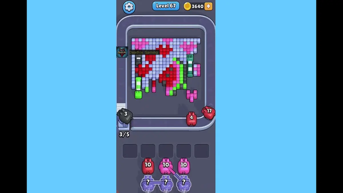 Pixel Flow Level 67 board preview