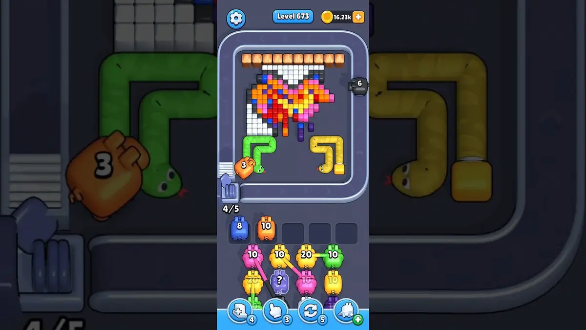 Pixel Flow Level 673 board preview