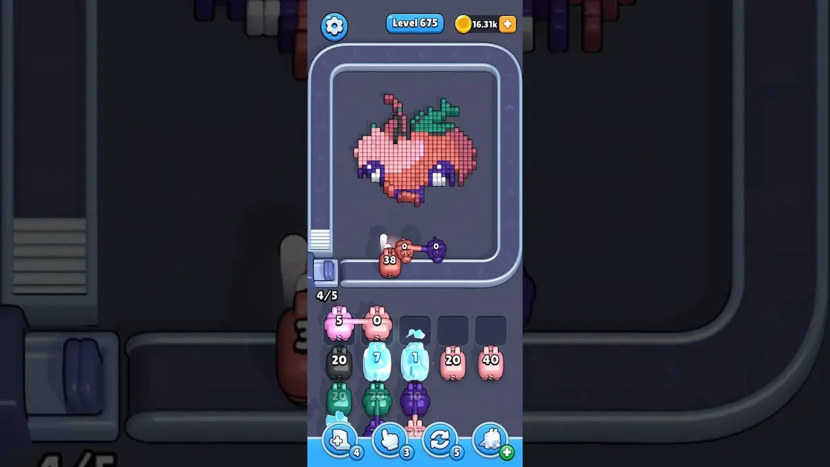 Pixel Flow Level 675 board preview