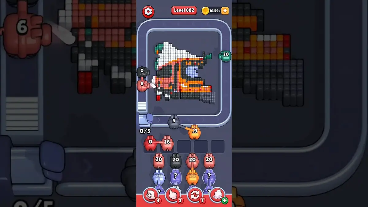 Pixel Flow Level 682 preview