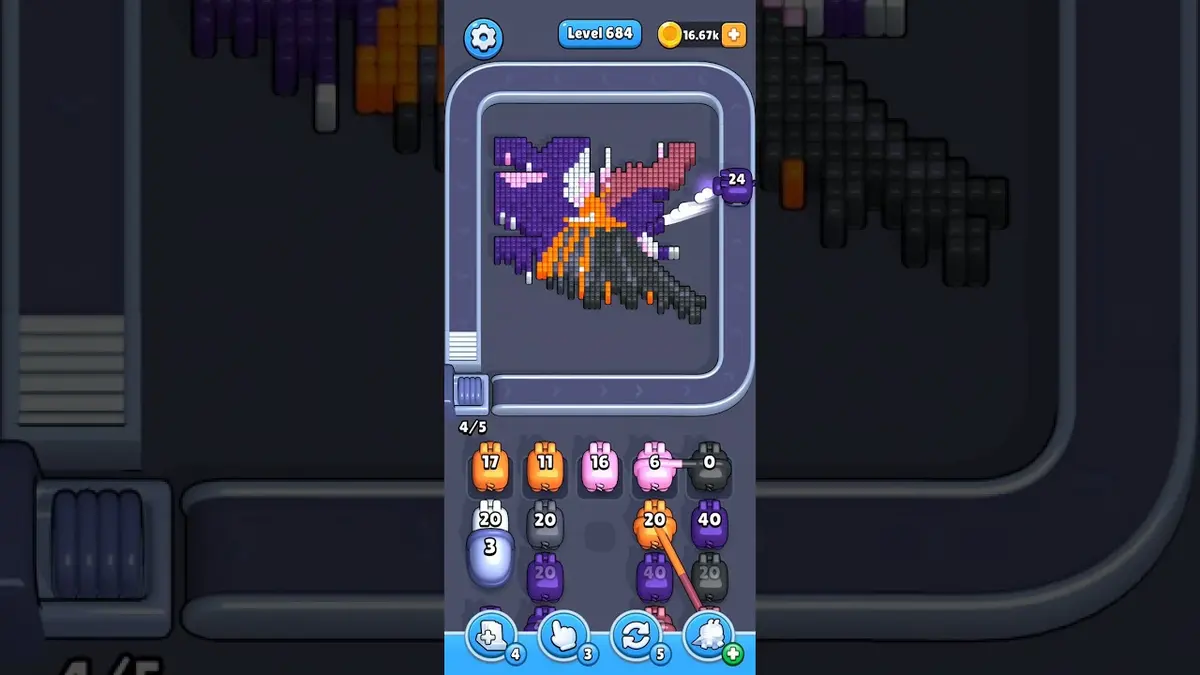 Pixel Flow Level 684 preview