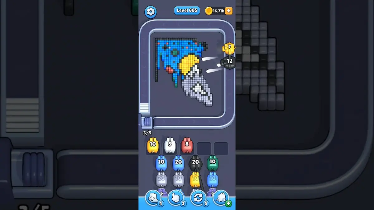 Pixel Flow Level 685 preview