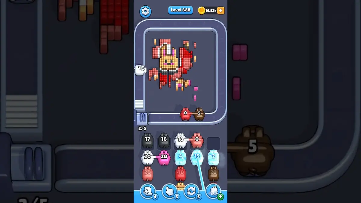 Pixel Flow Level 688 board preview