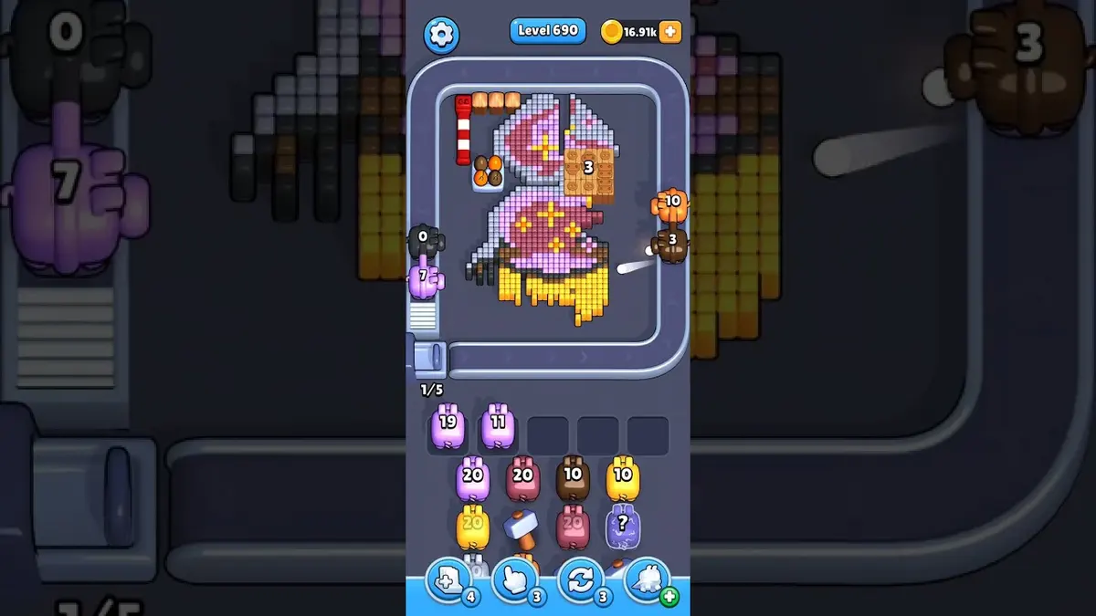 Pixel Flow Level 690 board preview