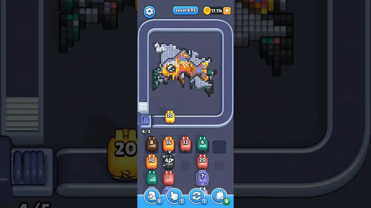 Pixel Flow Level 695 board preview