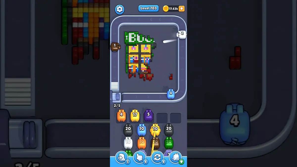 Pixel Flow Level 703 board preview