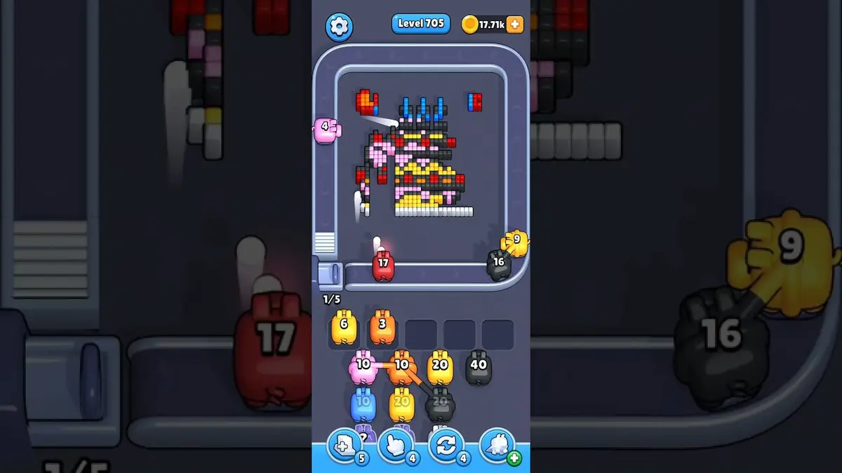 Pixel Flow Level 705 board preview
