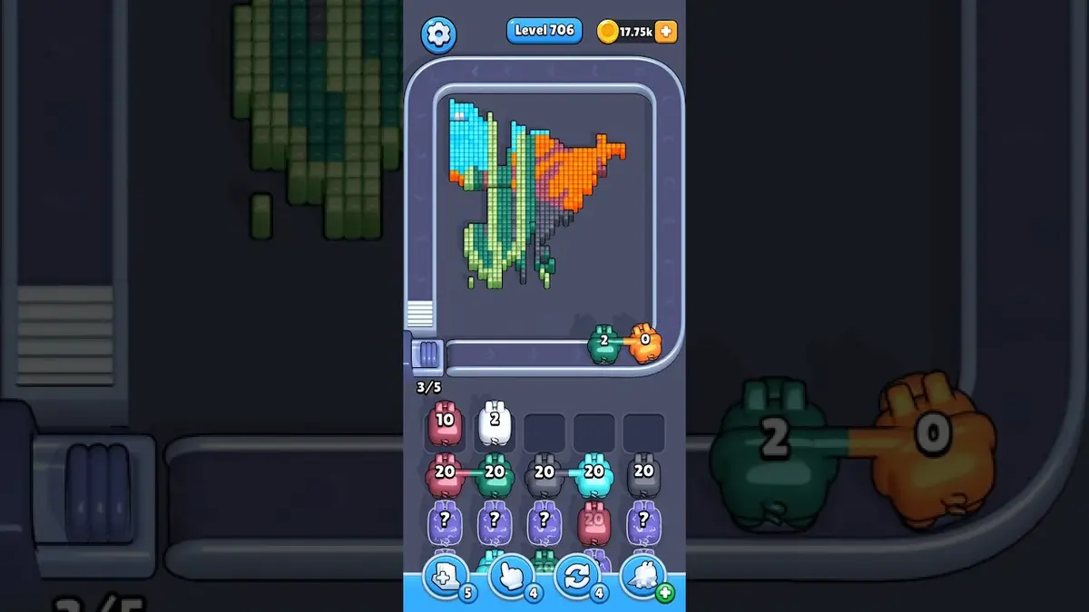Pixel Flow Level 706 board preview