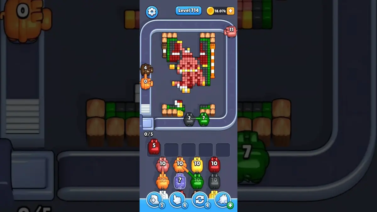 Pixel Flow Level 714 board preview