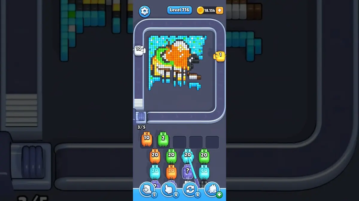 Pixel Flow Level 716 board preview