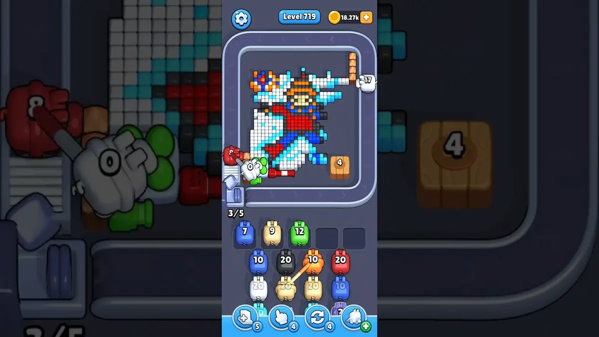 Pixel Flow Level 719 board preview