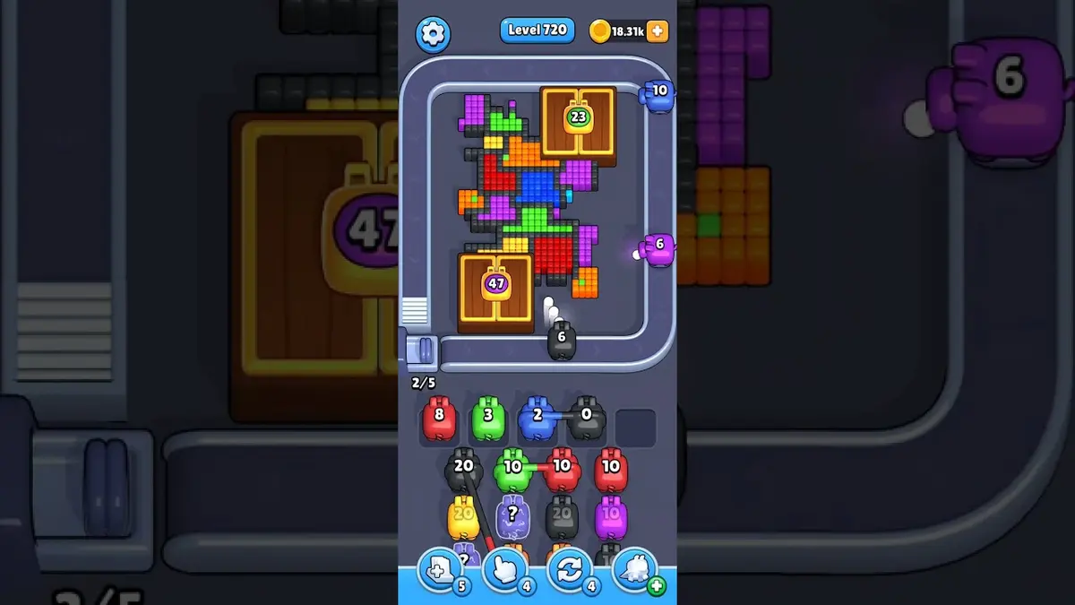 Pixel Flow Level 720 board preview