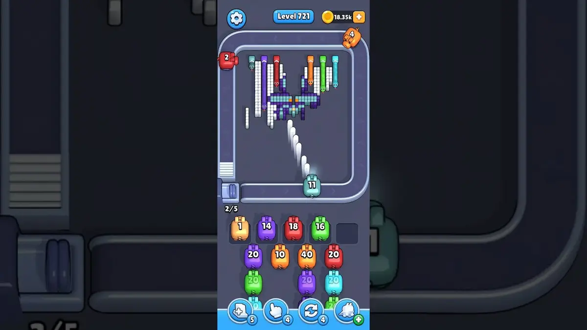 Pixel Flow Level 721 board preview
