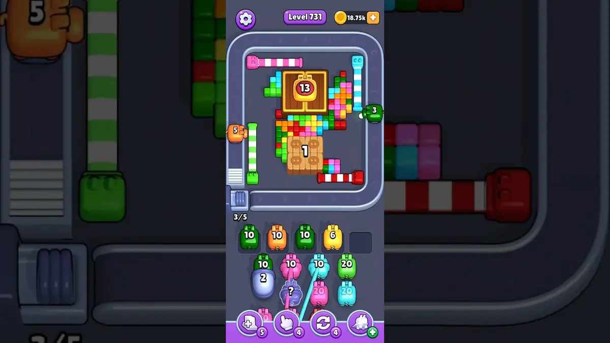 Pixel Flow Level 731 board preview