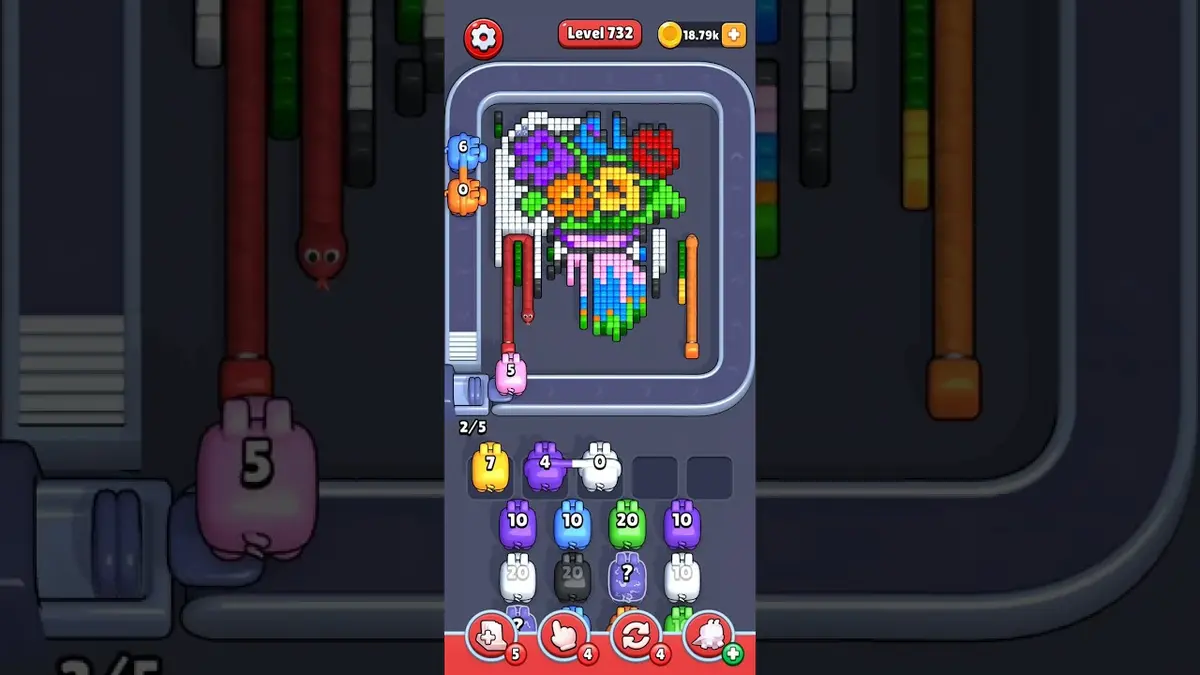 Pixel Flow Level 732 board preview
