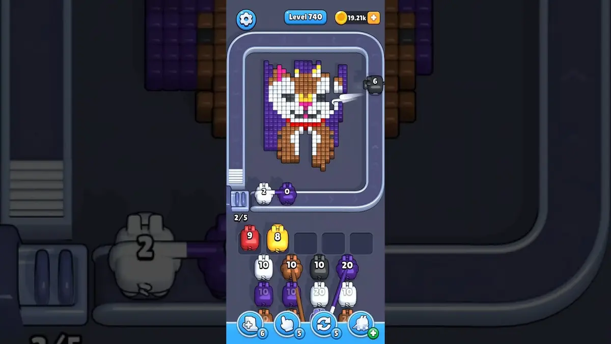 Pixel Flow Level 740 board preview