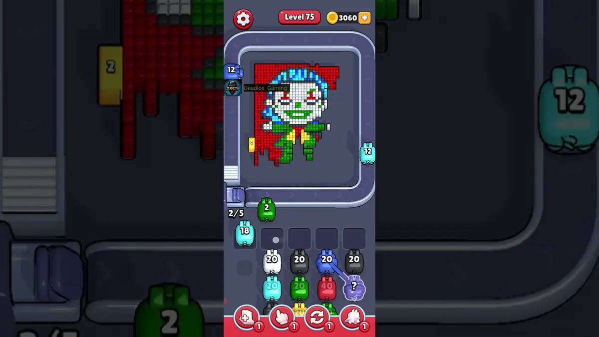 Pixel Flow Level 75 board preview