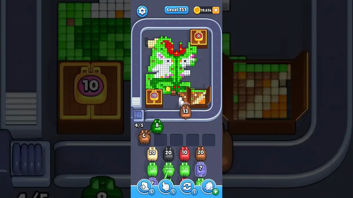Pixel Flow Level 751 board preview