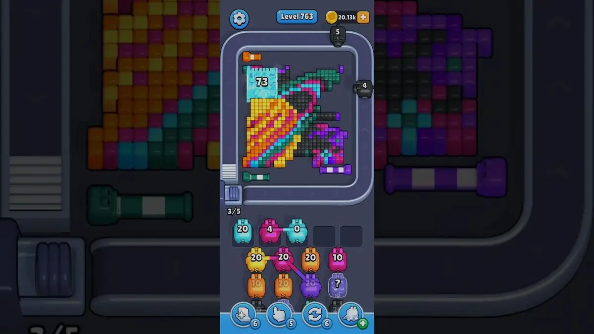 Pixel Flow Level 763 board preview