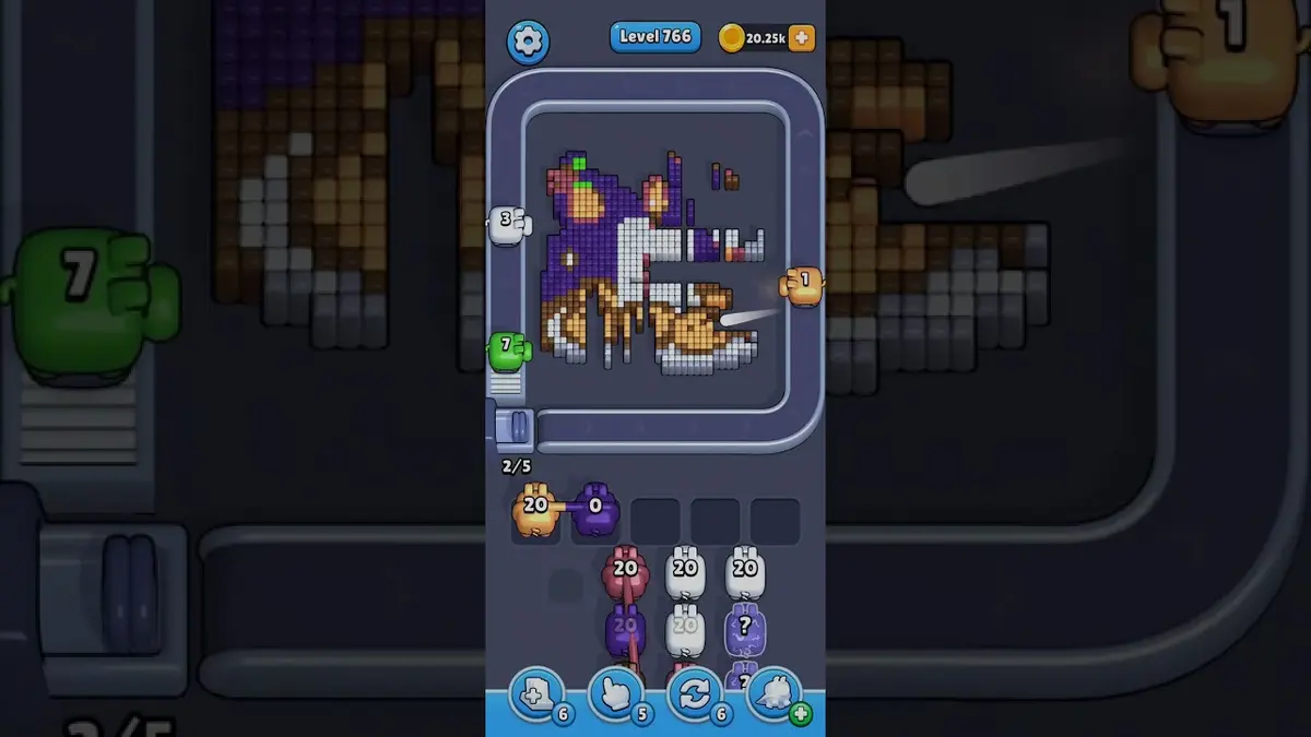 Pixel Flow Level 766 board preview