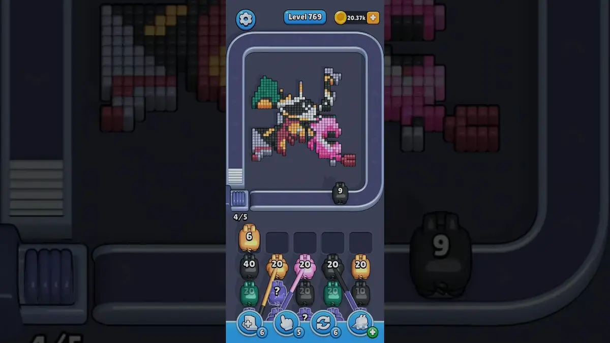 Pixel Flow Level 769 board preview