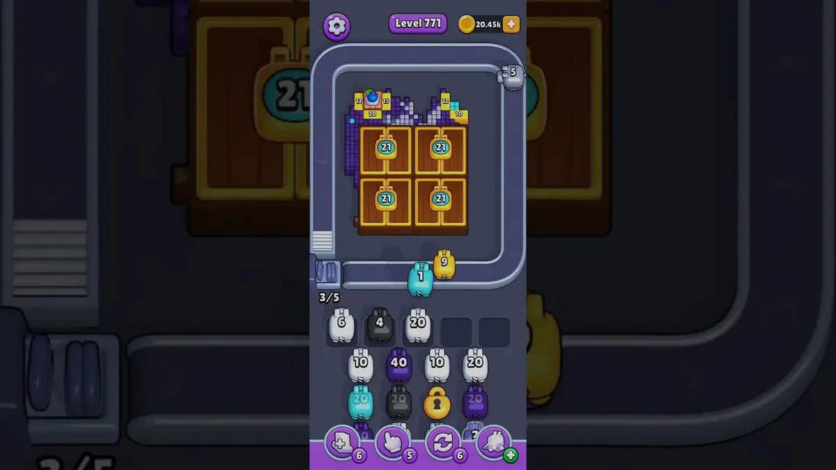 Pixel Flow Level 771 board preview