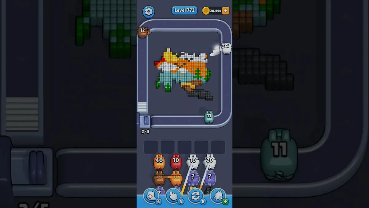 Pixel Flow Level 772 board preview