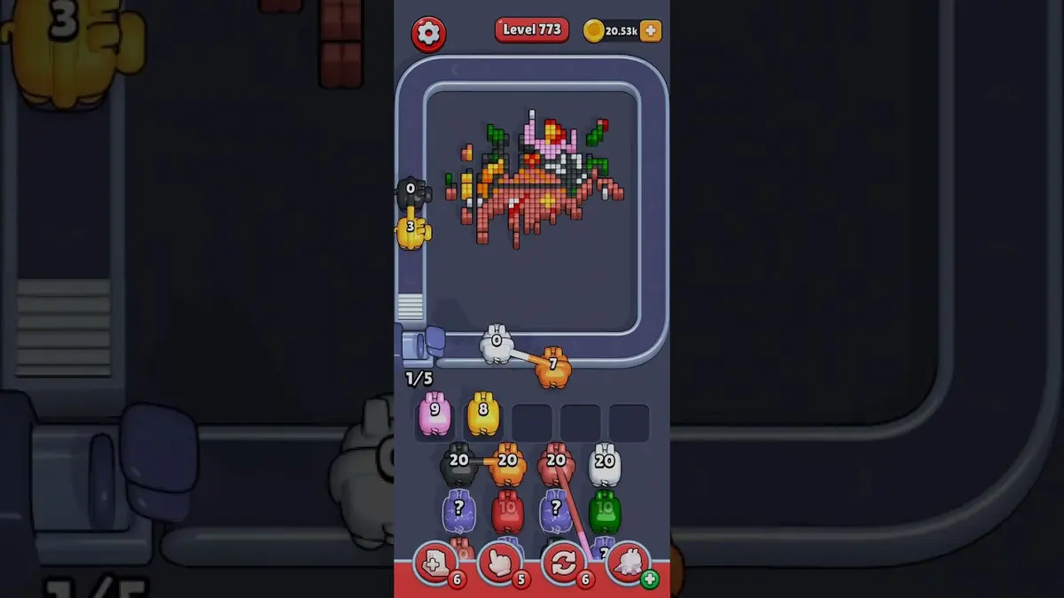 Pixel Flow Level 773 board preview