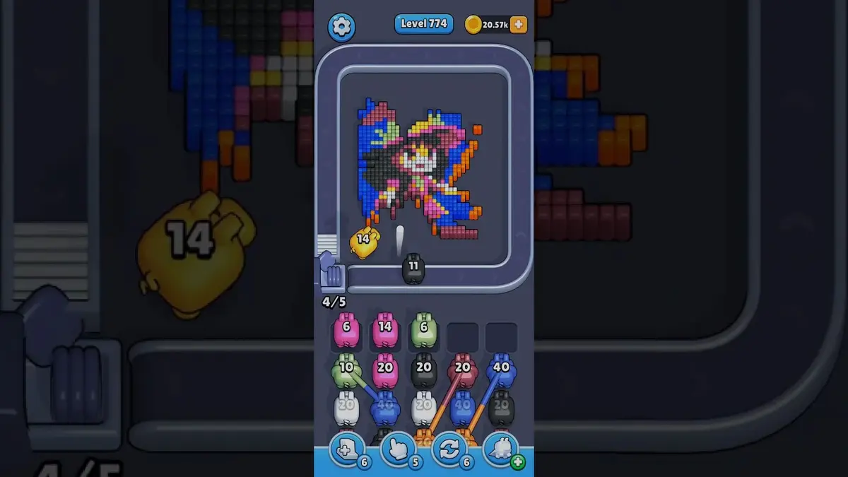 Pixel Flow Level 774 board preview