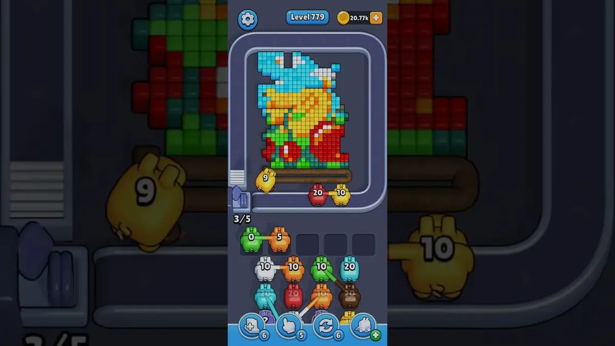 Pixel Flow Level 779 board preview