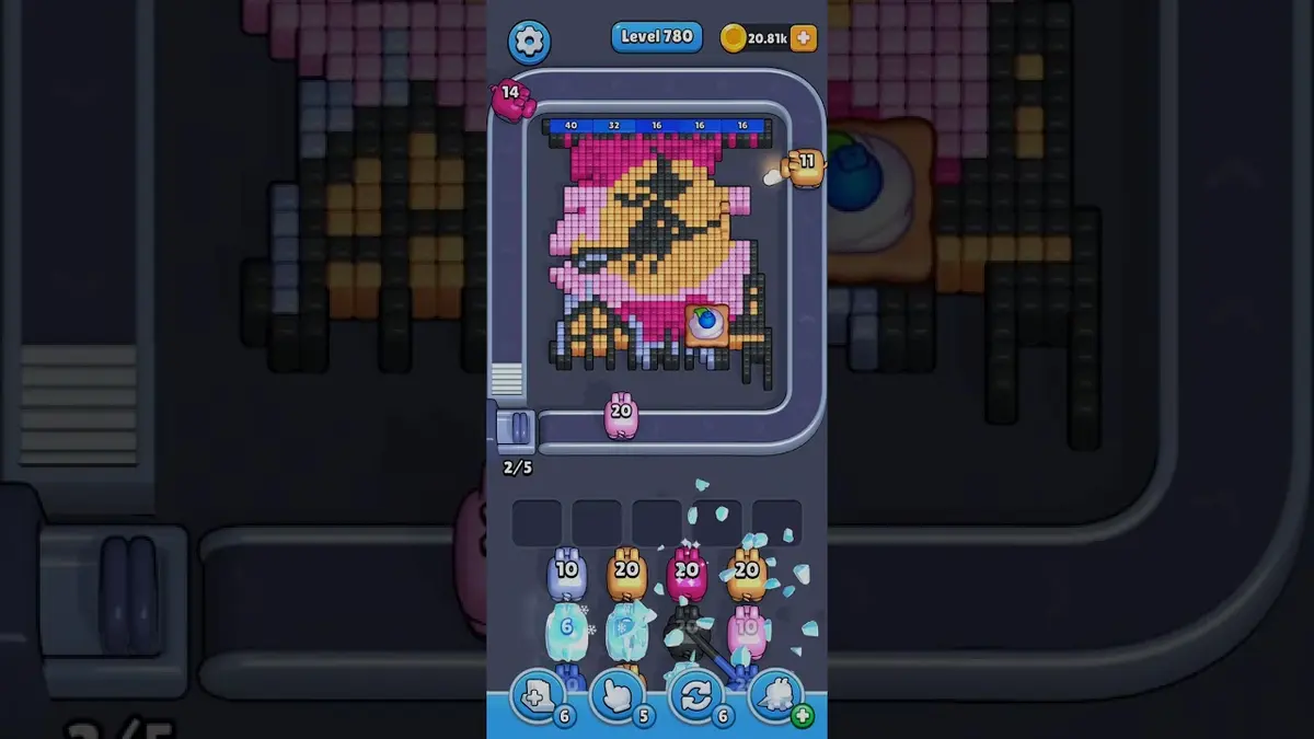 Pixel Flow Level 780 board preview