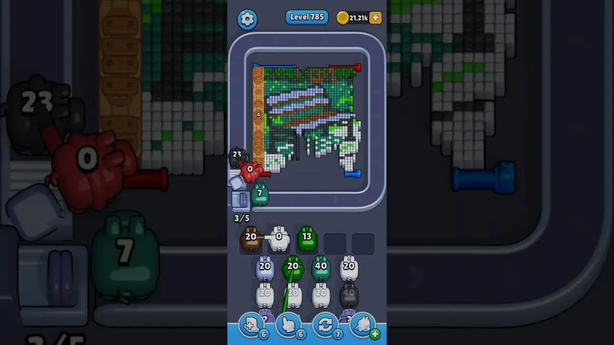 Pixel Flow Level 785 board preview