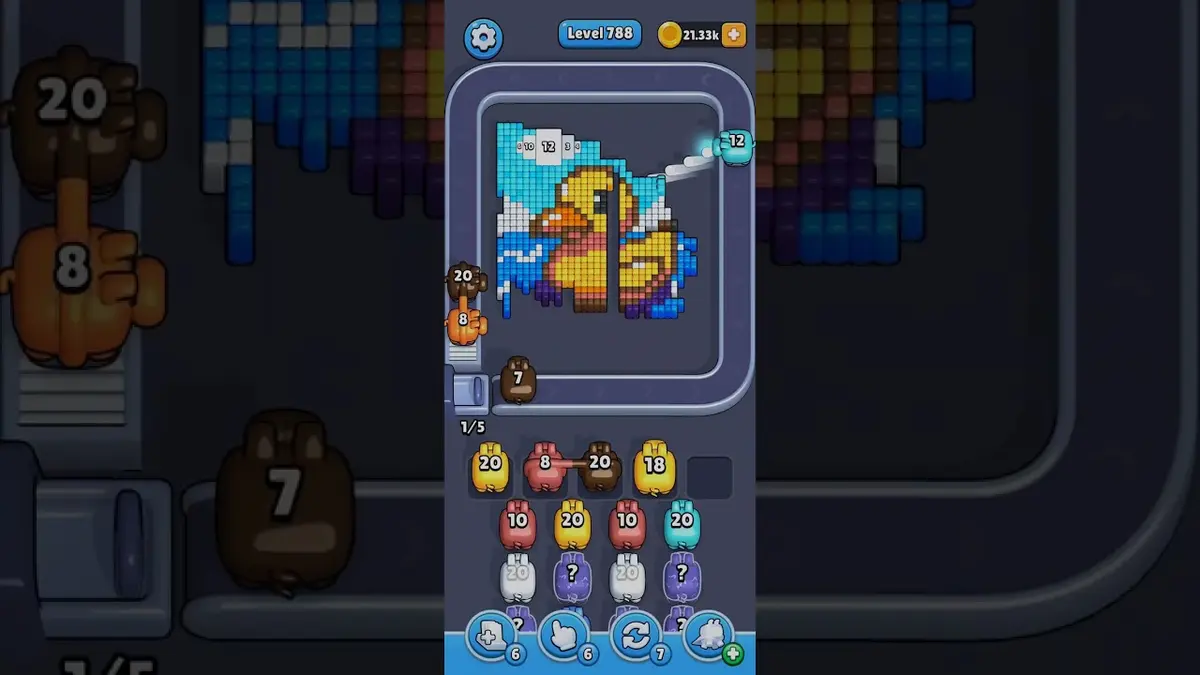 Pixel Flow Level 788 board preview