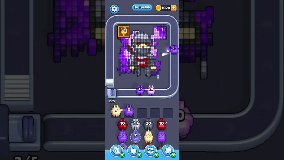 Pixel Flow Level 789 board preview