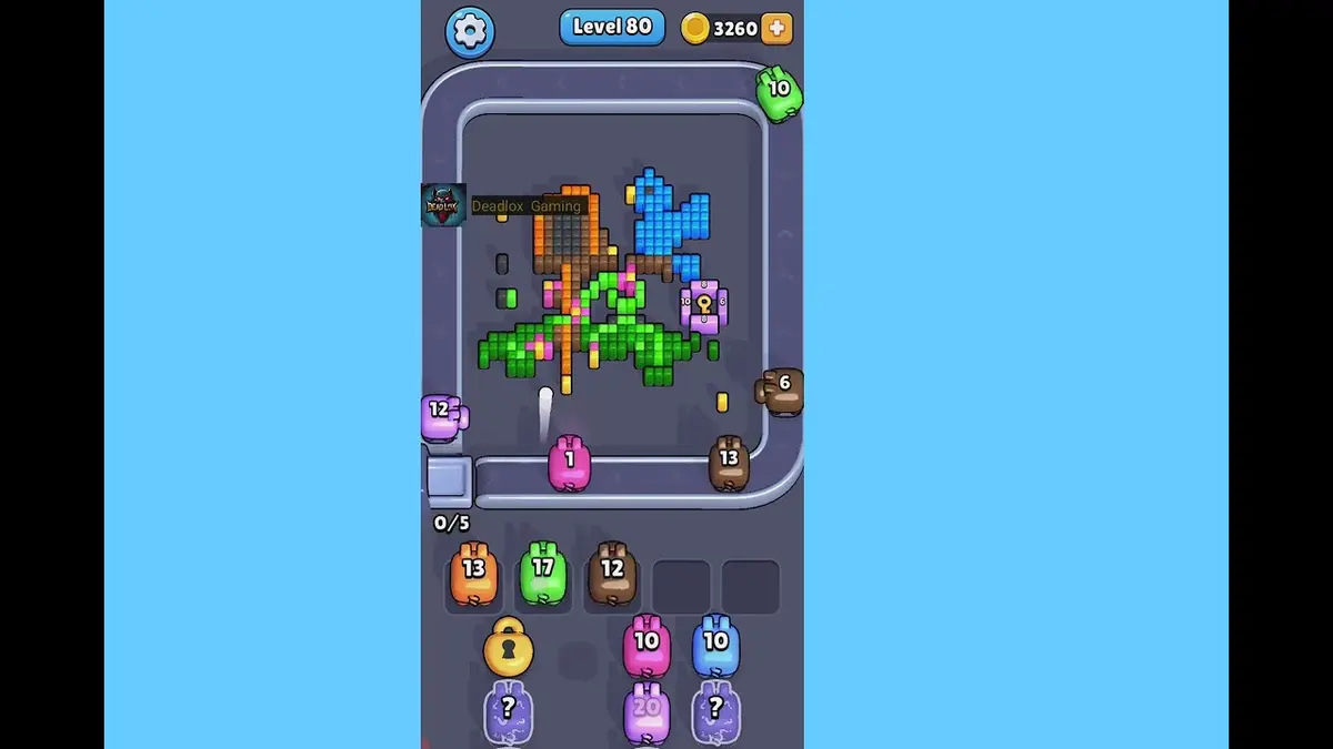 Pixel Flow Level 80 board preview